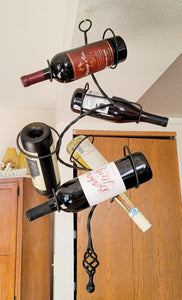 Wine Rack | Standing or Hanging